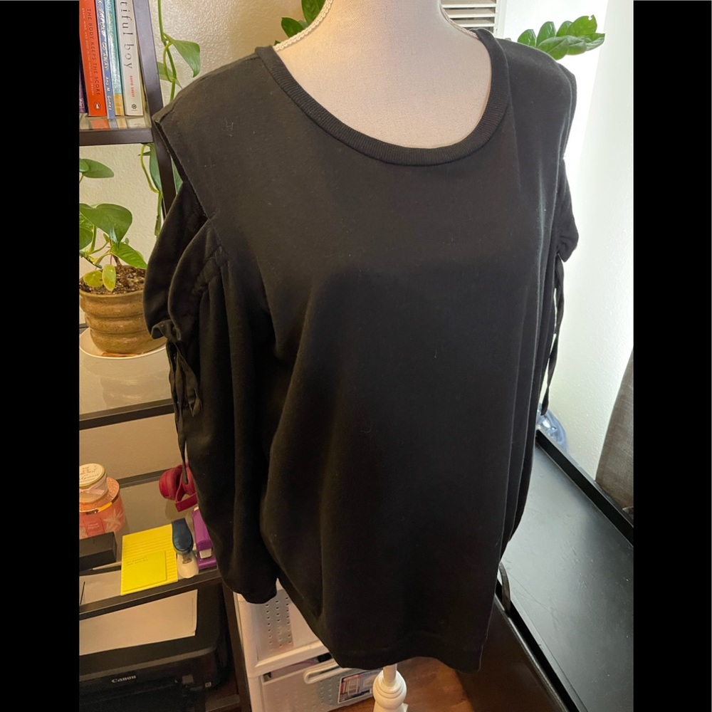 Cold Shoulder Sweater